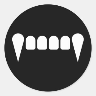 Pegatina Fangs