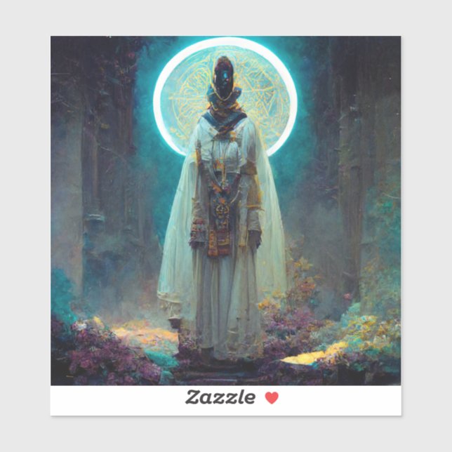 Pegatina Fantasía de ciencia ficción Alien Fae 2 (Hoja)