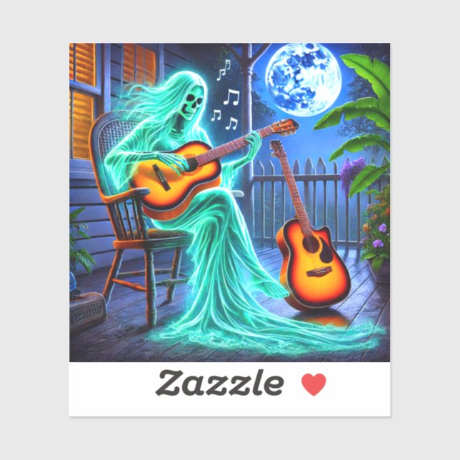 Pegatina Fantasma (Hoja)