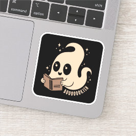 Pegatina Fantasma de biblioteca