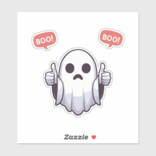 Pegatina Fantasma De La Desaprobación