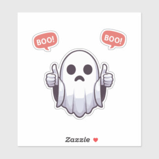 Pegatina Fantasma De La Desaprobación