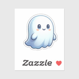 Pegatina fantasma feliz