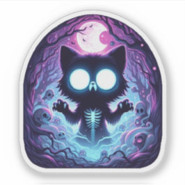 Pegatina Fantasma lunar