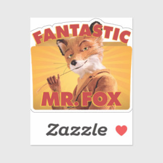 Pegatina Fantástico Sr. Zorro
