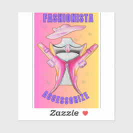 Pegatina Fashion accessories women's sticker 