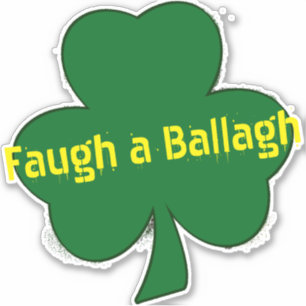 Pegatina Faugh a Ballagh