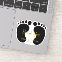 Favor de la fiesta de la ducha de bebé gracias