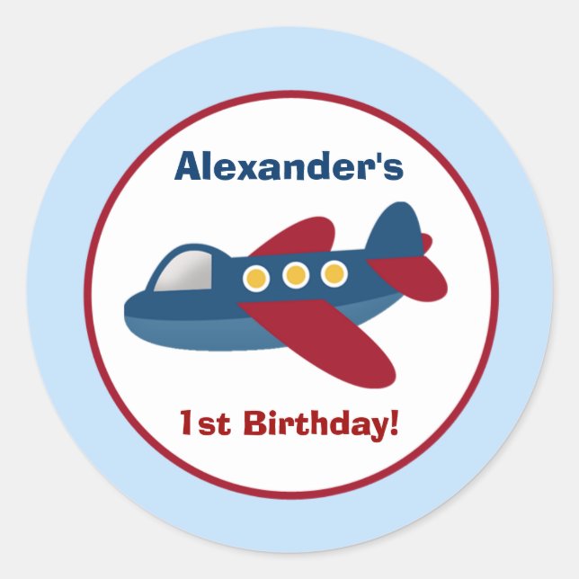 Pegatina Favor Personalizado de la Ronda de la Ciu (Anverso)