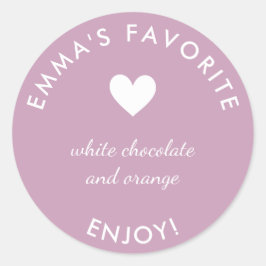 Pegatina favorito de novias rosadas