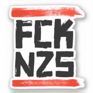 PEGATINA FCK NZS