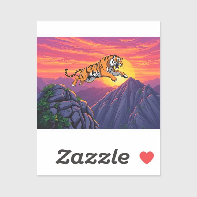 Pegatina Fearless Leap  (Hoja)