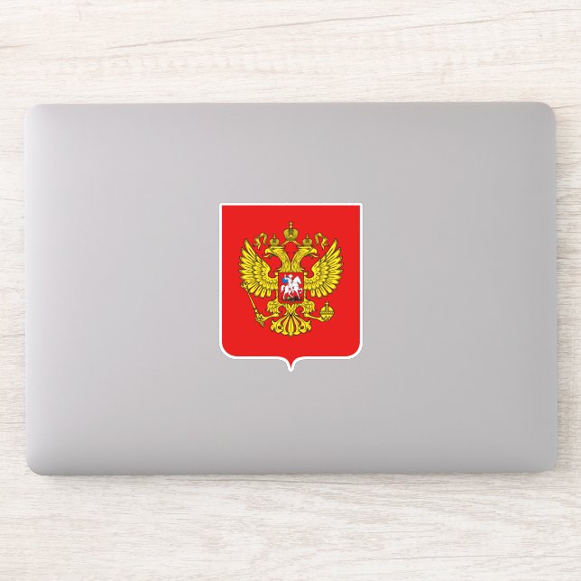 Pegatina Federación de Rusia (Ordenador)