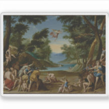 Federico Zuccaro - Cupido y Pan