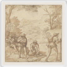 Federico Zuccaro - La alucinación de Taddeo