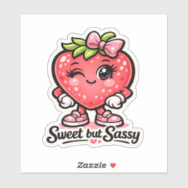 Pegatina Feelin Fruity - Sweet but Sassy - Foodie Fiends
