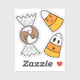 Pegatina Felices Canciones de Halloween