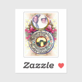 Pegatina Felicitaciones a su boda Personalizado-Cut