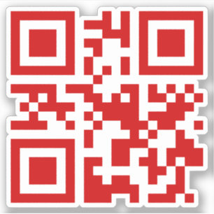 Pegatina ¡Feliz Año Nuevo! — Código QR