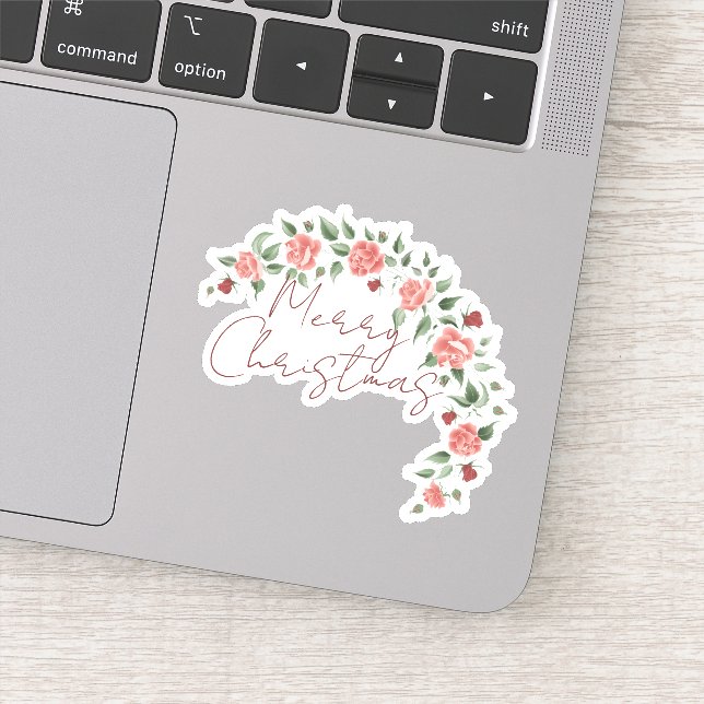 Pegatina Feliz año nuevo de Navidad (Detalle)