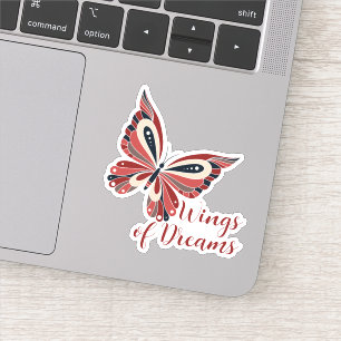 Pegatina Feliz año nuevo de Navidad