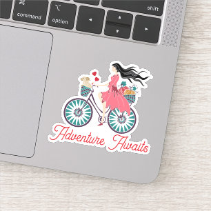 Pegatina Feliz año nuevo de Navidad