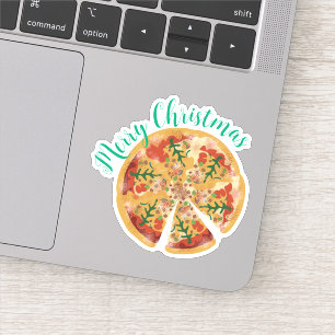 Pegatina Feliz año nuevo de Navidad