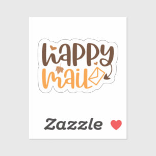 Pegatina Feliz correo