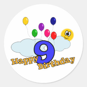 Pegatina Feliz Cumpleaños