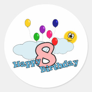 Pegatina Feliz Cumpleaños