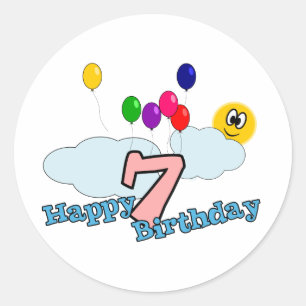 Pegatina Feliz Cumpleaños
