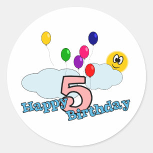 Pegatina Feliz Cumpleaños