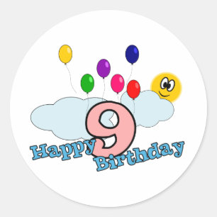Pegatina Feliz Cumpleaños