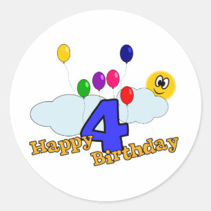 Pegatina Feliz Cumpleaños
