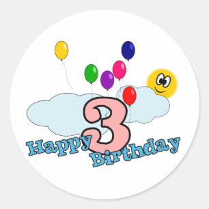 Pegatina Feliz Cumpleaños