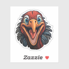 Pegatina Feliz Día de Acción de Gracias a la Personalizado 