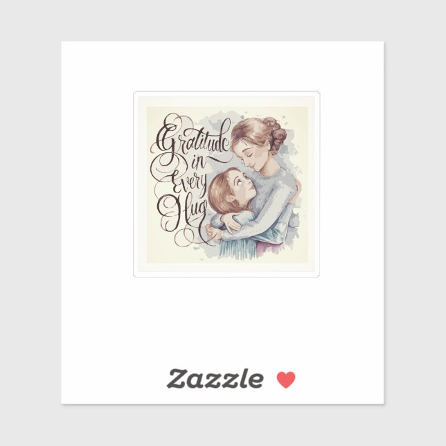 Pegatina Feliz Día de la Madre (Hoja)