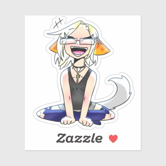 Pegatina Feliz Glorieta (Hoja)