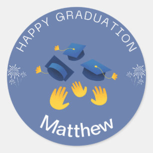 Pegatina - Feliz Graduación Personalizada - Añadir
