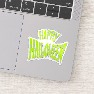 Pegatina feliz Halloween