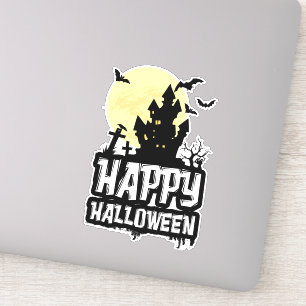Pegatina Feliz Halloween