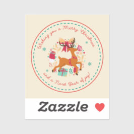 Pegatina Feliz Navidad