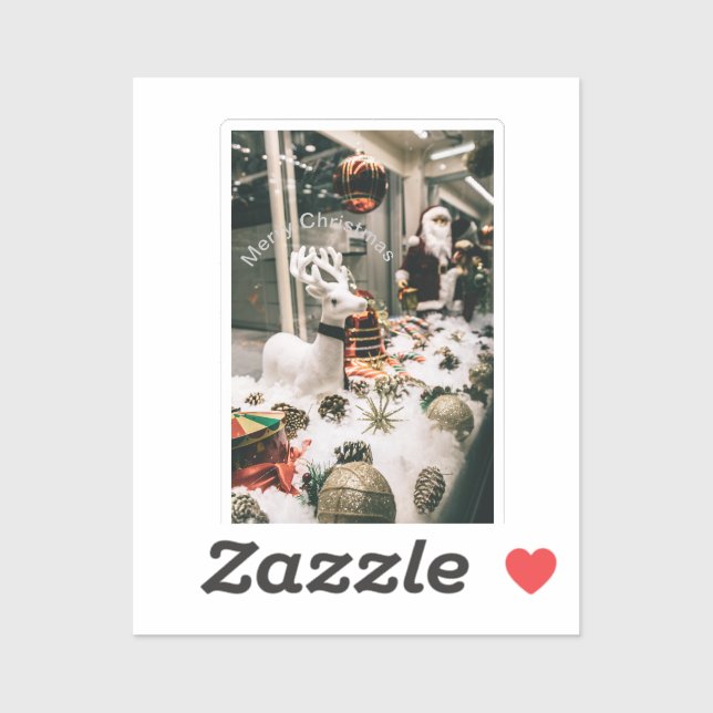 Pegatina Feliz Navidad (Hoja)