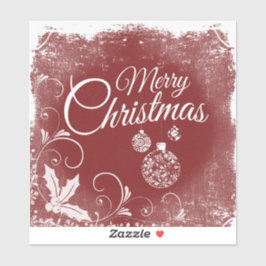 Pegatina "Feliz Navidad"