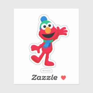 Pegatina Feliz Navidad desde Elmo