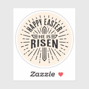 Pegatina Feliz Pascua, ha subido.