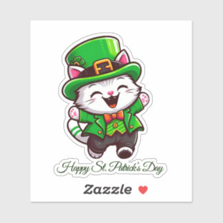 Pegatina Feliz sticker del día de San Patricio