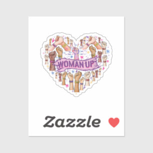 Pegatina Feminismo Fuerte empoderamiento feminista Feminis