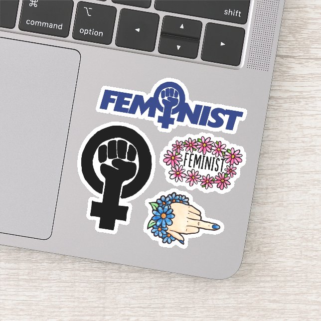 Pegatina Feminista (Detalle)