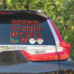 Pegatina Ferry Christmas Red Buffalo Plaid Letters<br><div class="desc">Este pegatina de las letras de la manta de búfalo rojo Feliz Navidad fue creado para decorar cualquier superficie que te gustaría durante esta temporada navideña, como botellas de agua, cascos, autos, patinetas, bicicletas, laptops, teléfonos, tabletas, carpetas, cuadernos, revistas, taquillas, botellas de agua y más! Puede elegir entre vinilo blanco...</div>